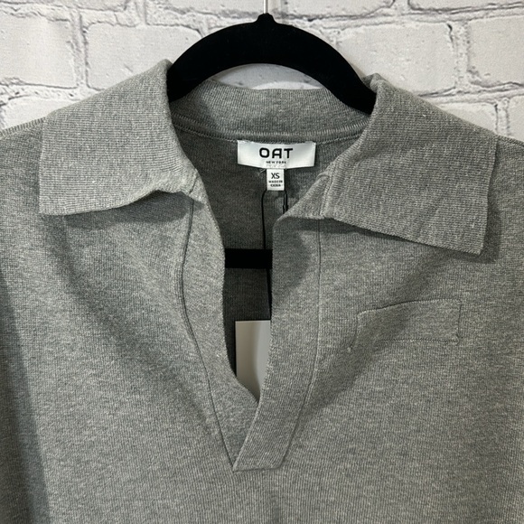 Oat New York Gray Women's Sweater - Picture 3 of 4